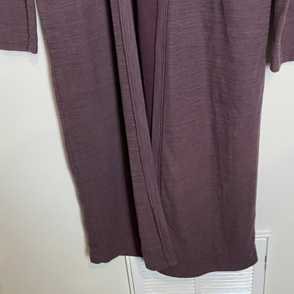 Free People Beach Plum Knit Open-Front Cardigan Sweater – Size Small (Style OB1 - Picture 6 of 7
